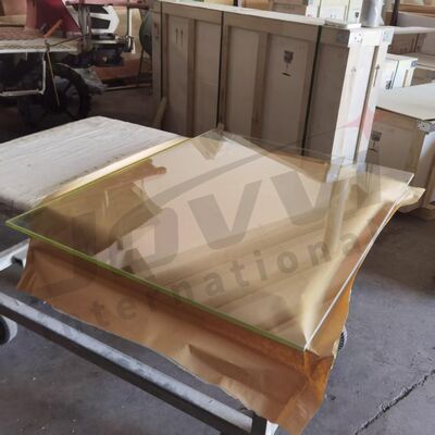 Fine Polished Radiation Shield Glass with 0.2A Leakage Current for Medical Scan & Lab Application