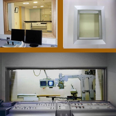Δωμάτιο 10mm CT γυαλί προστασίας από τη ραδιενέργεια για την παρατήρηση γιατρών