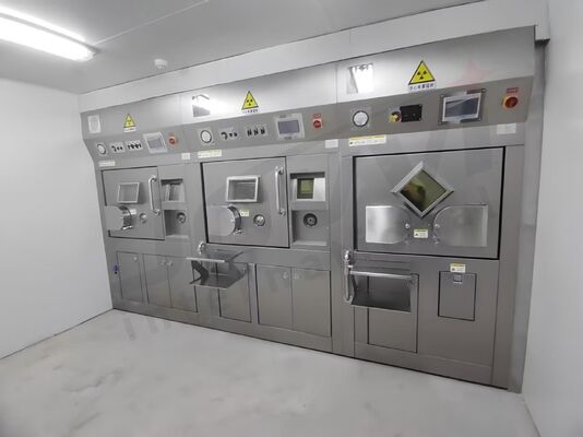 Ασφάλεια πυρηνική ακτινοβολία θερμό κελί βαριά προστατευμένο περίβλημα