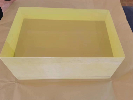 Radiation Protection Lead Glass Resistant To Most Chemicals with 55-65% Lead Oxide Content and 4mmPb Lead Equivalent for X Ray Shielding