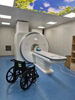 Μη μαγνητικές αναπηρικές καρέκλες με χωρητικότητα φόρτωσης 120 kg, μη μαγνητικοί ελαστικοί τροχοί και καθολικοί τροχοί για περιβάλλοντα MRI