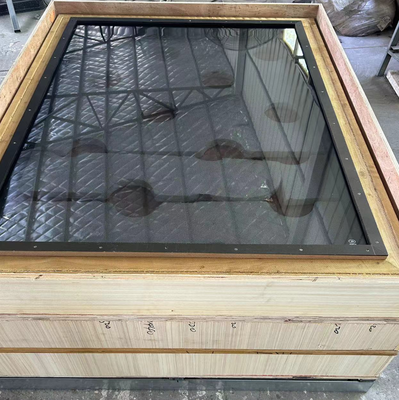 100dB Attenuation RF Shielded Window 1200x900mm με στρωμένο γυαλί για προστασία RF MRI