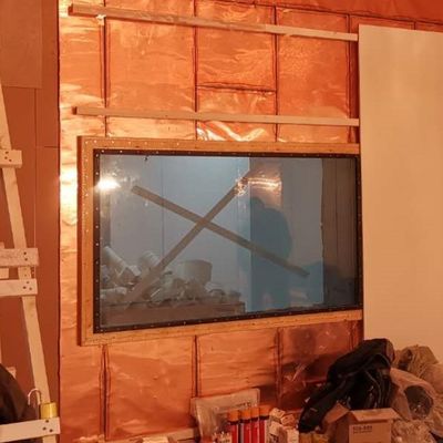 1200*900mm RF Shielded Window με αποτελεσματικότητα προστασίας 100 dB και πλαίσιο από αλουμίνιο ή ανοξείδωτο χάλυβα
