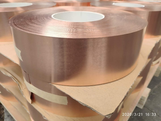 ταινία Emi φύλλων αλουμινίου χαλκού 0.105mm 3oz που προστατεύει αγώγιμο ηλεκτρολυτικό