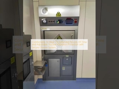 Άνετο στη χρήση για παρατεταμένες περιόδους και ρυθμιζόμενη προστασία από πυρηνική ακτινοβολία με σύστημα ασφαλούς κλεισίματος