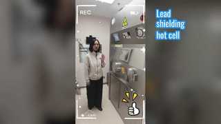 I-131 θερμή κυψέλη με θωράκιση ισοδύναμου μολύβδου