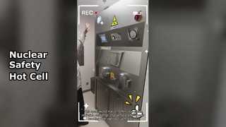 Θωράκιση ασφαλείας θερμών κυττάρων πυρηνικής ακτινοβολίας